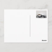 古い車42 ポストカード (裏面)