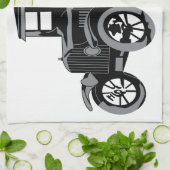 古い車 キッチンタオル (折り畳み)