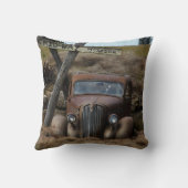 古い車 クッション (裏面)