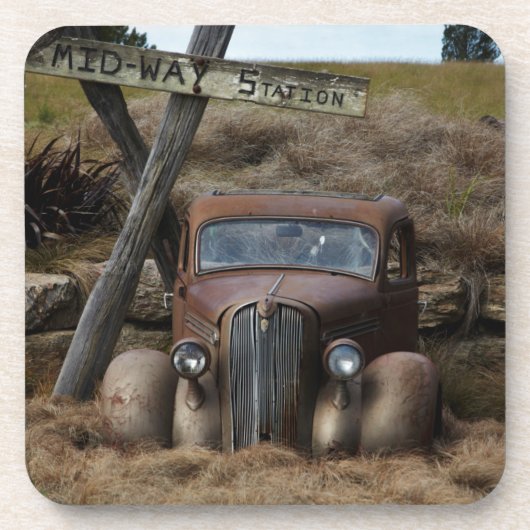 古い車 コースター (正面)