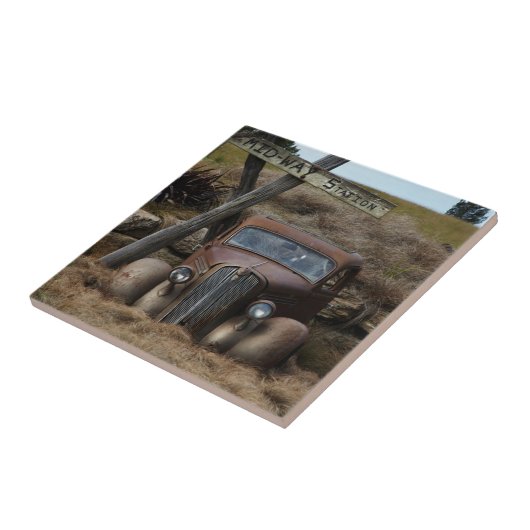 古い車 タイル (側面)