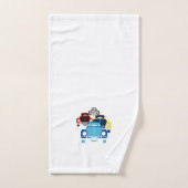 古い車 バスタオルセット (ハンドタオル)