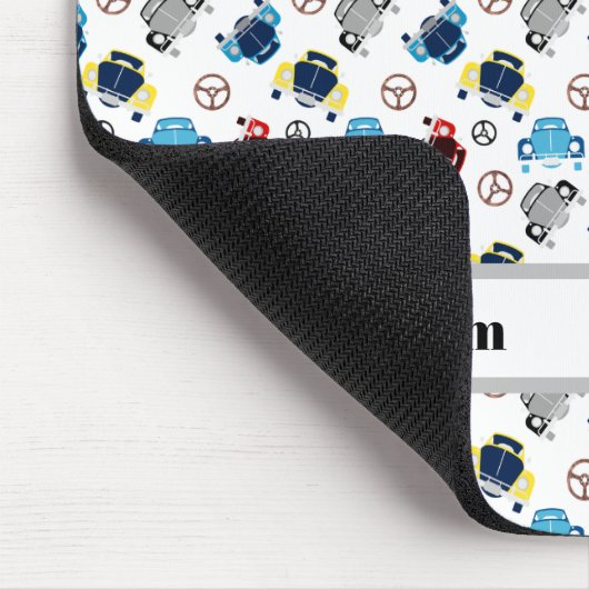 古い車 マウスパッド (コーナー)