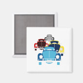 古い車 マグネット (正面/裏面)