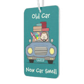 古い車、新しい車のにおい カーエアーフレッシュナー (左)