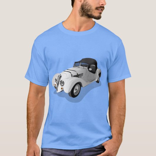 古い車 Tシャツ (正面)