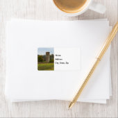 古い農場のサイロ住所 シール (インサイチュ)