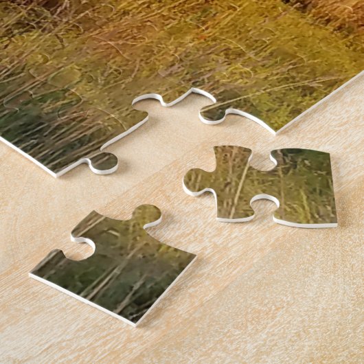 古い農場 ジグソーパズル (側面)