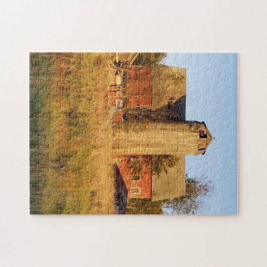古い農場 ジグソーパズル (横)