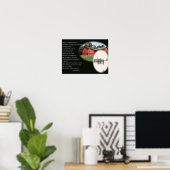 古い農家詩 ポスター (ホームオフィス)