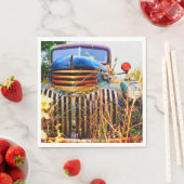 古い農業用トラックナプキン スタンダードランチョンナプキン (インサイチュ)