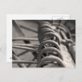 古い農機具 ポストカード (正面/裏面)