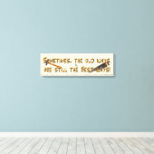 古い道 キャンバスプリント (インサイチュ (ウッドフロア))