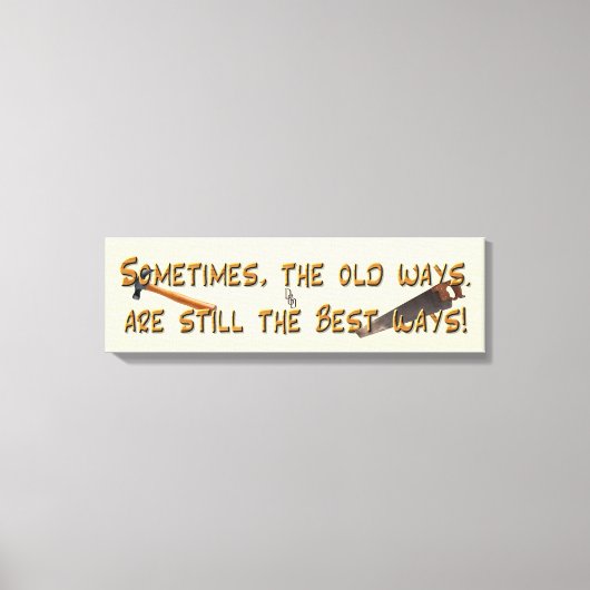 古い道 キャンバスプリント (正面)