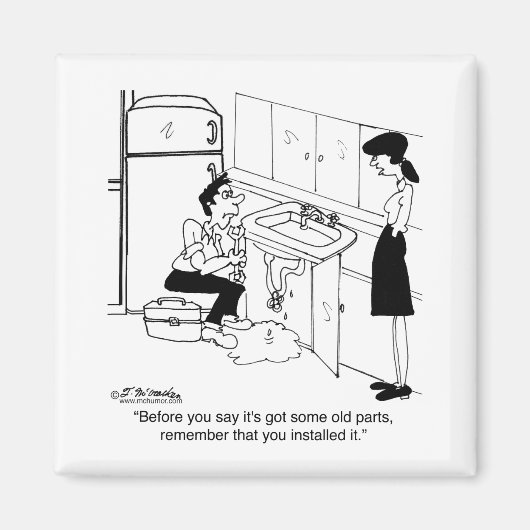 古い部分だと言う前得に マグネット (正面)