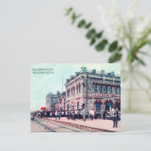 古い郵便はがき-ウラジオストク場所 ポストカード (スタンド正面)