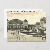 古い郵便はがき-バーゼル、スイス連邦共和国 ポストカード (正面/裏面)