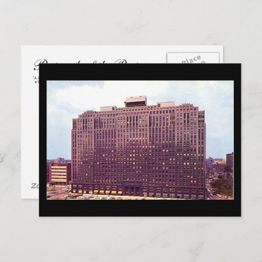 古い郵便はがき-フィラデルヒィア、郊外のペンシルバニア ポストカード (正面/裏面)