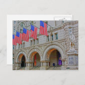 古い郵便局 ポストカード (正面/裏面)