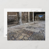 古い都市エルサレム ポストカード (正面/裏面)