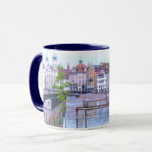 古い都市、ルツェルン マグカップ (正面左)