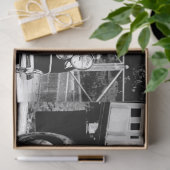 古い配送トラックティッシュペーパー 薄葉紙 (ギフト)