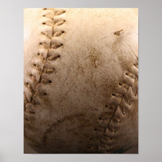 古い野球を間近に ポスター (正面)