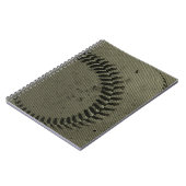 古い野球手帳 ノートブック (左側)