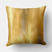 古い金ゴールドの装飾用クッション クッション (裏面)