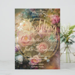 古い金ゴールド色彩の鮮やかのアプリコットヴィンテージバラ