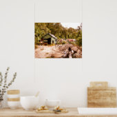 古い金ゴールド鉱山 ポスター (キッチン)