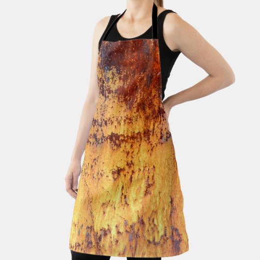 古い金属の鉄の錆の背景と質感、金属 エプロン (インサイチュ)