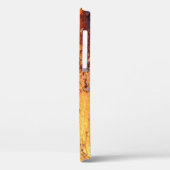 古い金属の鉄の錆の背景と質感、金属 Case-Mate iPhoneケース (裏面 / 左)