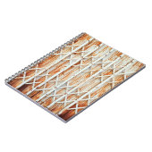 古い鉄のドアのパネルは錆びている。抽象芸術、アンティーク、 ノートブック (左側)