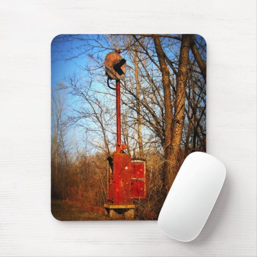 古い鉄道信号 マウスパッド (マウス)