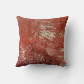 古い銅：鮮やかな金属のテクスチャ。 クッション (裏面)