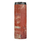 古い銅：鮮やかな金属のテクスチャ。 タンブラー (裏面)