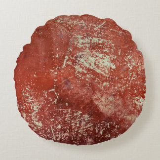 古い銅：鮮やかな金属のテクスチャ。 ラウンドクッション