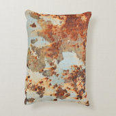 古い錆のサーフェスの背景とテクスチャ アクセントクッション (裏面(縦))