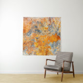 古い錆のテクスチャ。錆びグランジた金属背景 タペストリー (インサイチュ)