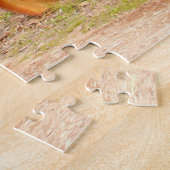 古い錆びたトラクター ジグソーパズル (側面)