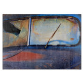 古い錆びたトラックの風防 カッティングボード (正面)