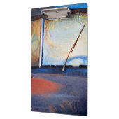 古い錆びたトラックの風防 クリップボード (左)