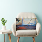 古い錆びたトラックの風防 ランバークッション (椅子)