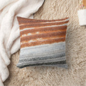 古い錆びた亜鉛表面のテクスチャ クッション (ブランケット)