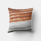 古い錆びた亜鉛表面のテクスチャ クッション (裏面)