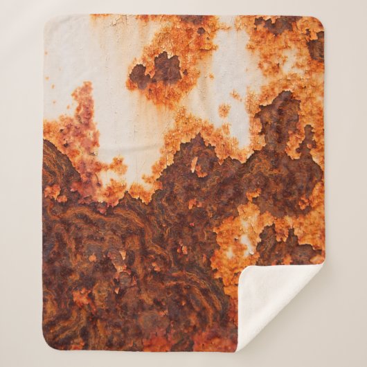 古い錆びた汚れの表面腐食 シェルパブランケット (正面)