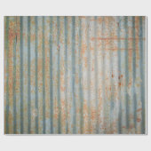 古い錆びた鋼壁。古い錆びたスチール壁のテクスチャ ラッピングペーパー (フラット)