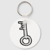 古い鍵 キーホルダー (正面)