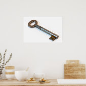 古い鍵 ポスター (キッチン)